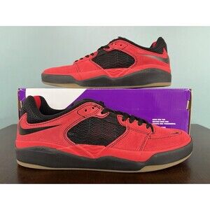 Nike SB Ishod Wair Varsity Red/Black Skateboarding Shoes Men's Size 8 DC7232-600